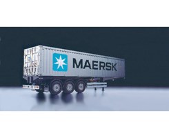 Tamiya 1/14 MAERSK container m. semi trailer (Byggsats)