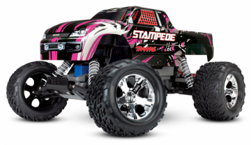 Traxxas Stampede 2WD 1/10 RTR TQ Pink-X med Batteri/Laddare