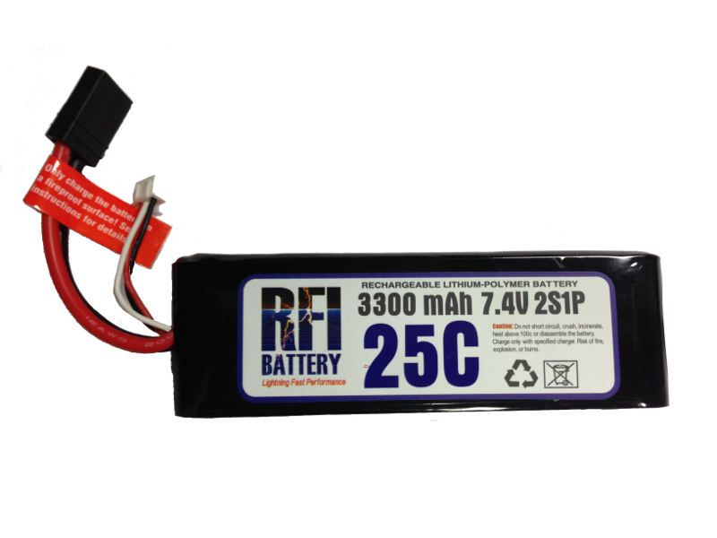 RFI Li-Po 7,4v 3300mA 25C (Traxxas)